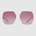 Geometric frame sunglasses